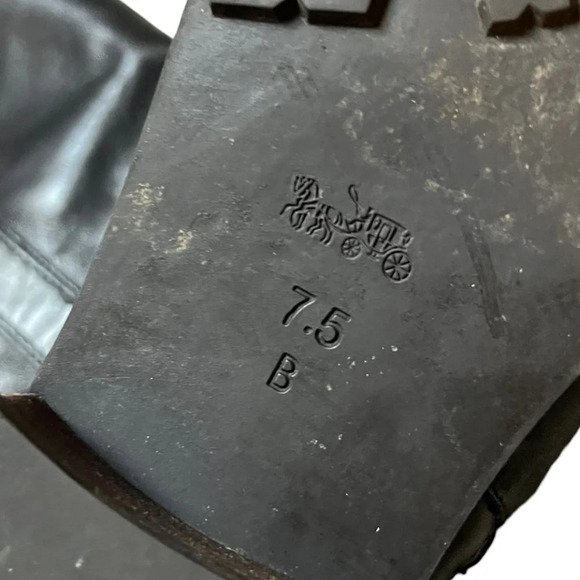 Coach leather boots - Picture 6 of 6